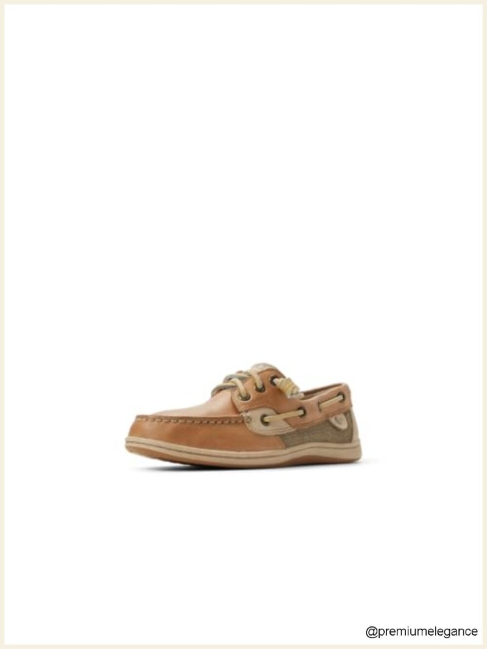 Women's Leather 3-Eye Boat Shoe Casual Loafers Slip-Ons
